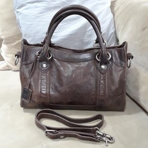 COPY - Frye Melissa Satchel Slate